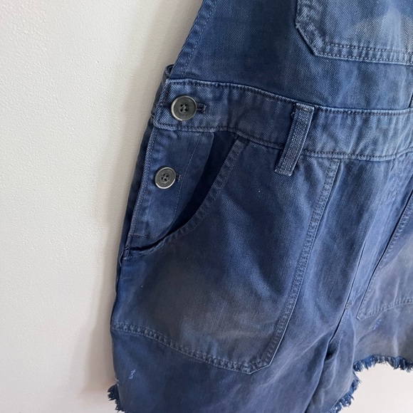 NWOT Free People Feel The Love Shortalls Overall Romper - Picture 5 of 11